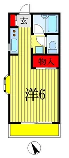 MFコーポ7 B【1階】の間取り