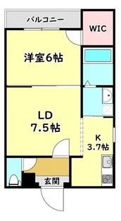 大阪府寝屋川市萱島本町【アパート】の間取り