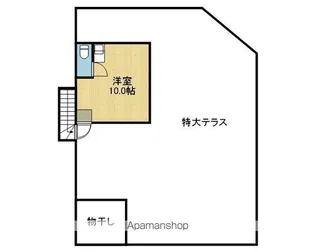 川口ビル【4階】の間取り
