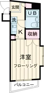 ダイホープラザ中村橋【4階】の間取り