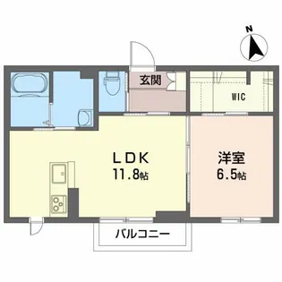 マンション立石【1階】の間取り