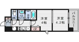 大阪府大阪市都島区東野田町1【マンション】の間取り