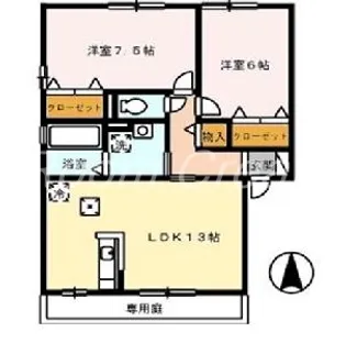 シャトーショコラ【2階】の間取り