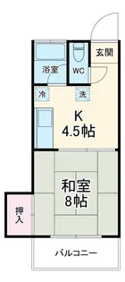 マリンフォード林【2階】の間取り