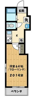 東京都三鷹市井の頭2【アパート】の間取り