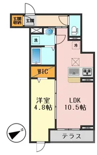 東京都葛飾区柴又6【アパート】の間取り