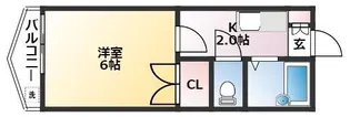 高知県高知市新田町【マンション】の間取り