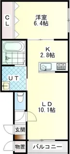 仮)西23南1AP【2階】の間取り