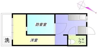 上原コーポラス【3階】の間取り