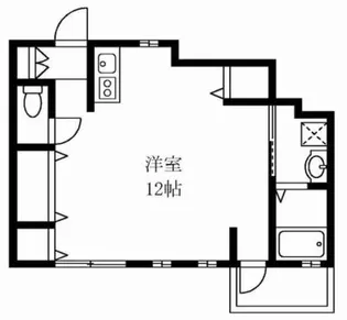 東京都世田谷区代沢4【アパート】の間取り