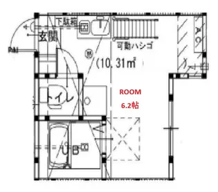 神奈川県横浜市保土ヶ谷区峰岡町3【アパート】の間取り