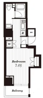 東京都中央区銀座2【マンション】の間取り