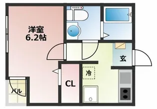 アルカディア【2階】の間取り