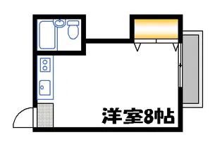 カーサ本町【2階】の間取り