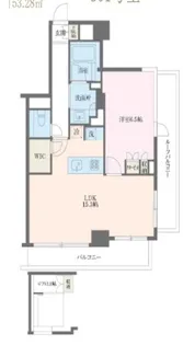 MFPRコート麻布十番【8階】の間取り