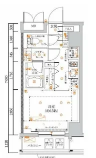 LUMEED池袋【4階】の間取り