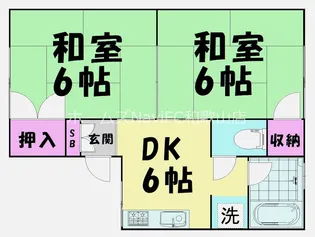 Mハイツ【1階】の間取り