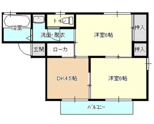 ETOIR【1階】の間取り