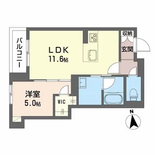 シャーメゾン アトリエール【1階】の間取り