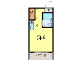 シェルプール 弐番館【2階】の間取り