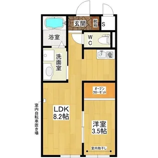 コンポステーラI【2階】の間取り