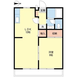 メイフェア【2階】の間取り