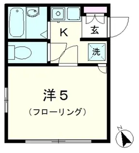 東京都北区中里1【マンション】の間取り