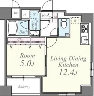 ジェイファーストチヨダ【6階】の間取り