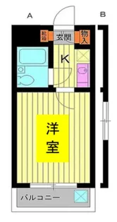 豊島園フラワーハイツ【4階】の間取り