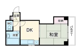 クリエイティブ21【5階】の間取り