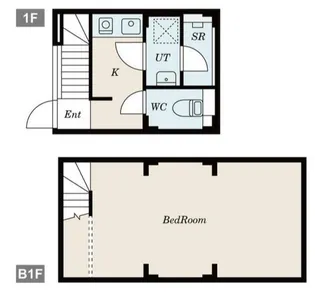 北沢4ビル【1階】の間取り