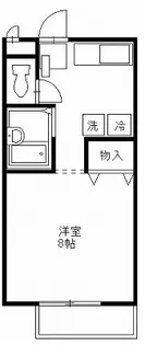サンライン光【1階】の間取り