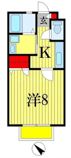 シェスタ【1階】の間取り
