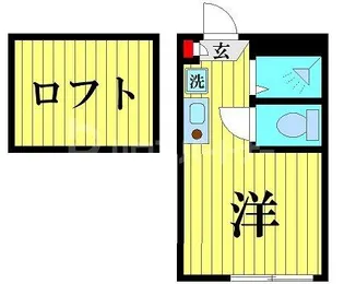 ディアマンテ平井【1階】の間取り