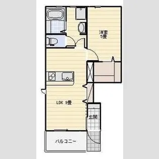 LOTUS三ヶ日【1階】の間取り
