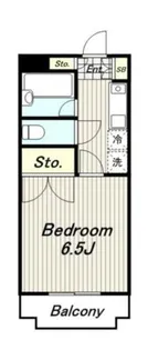 ラ・ポワール【3階】の間取り