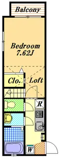 U-BIG Paradise【2階】の間取り