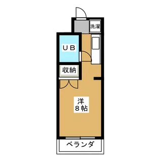 サンバレー1【1階】の間取り