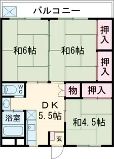 国崎ビル3【4階】の間取り