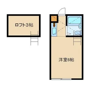 ジュネス相模原1【2階】の間取り