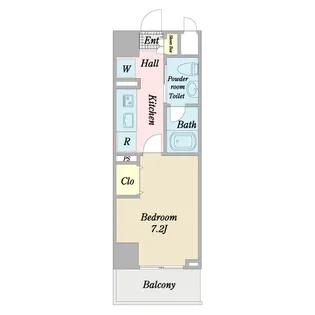 アヴニール習志野【3階】の間取り