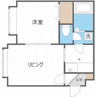 八番館【2階】の間取り