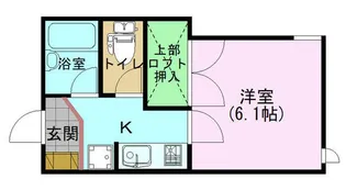 ラフォーレ清水 A【1階】の間取り