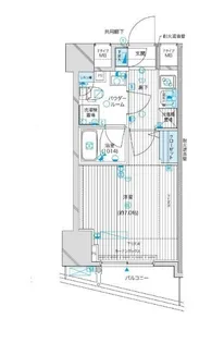 メインステージ九段下【3階】の間取り