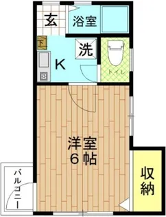 OKハイム【1階】の間取り