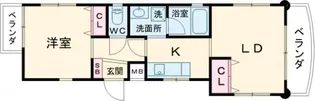 サンロード石黒【3階】の間取り