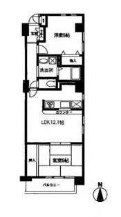 セント・マジョーレ【4階】の間取り