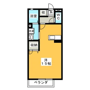 Grand Sky【2階】の間取り