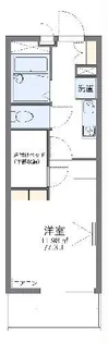 レオパレス花梨【2階】の間取り