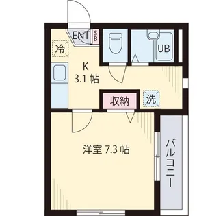 メゾン・ド・ソレイユ【2階】の間取り